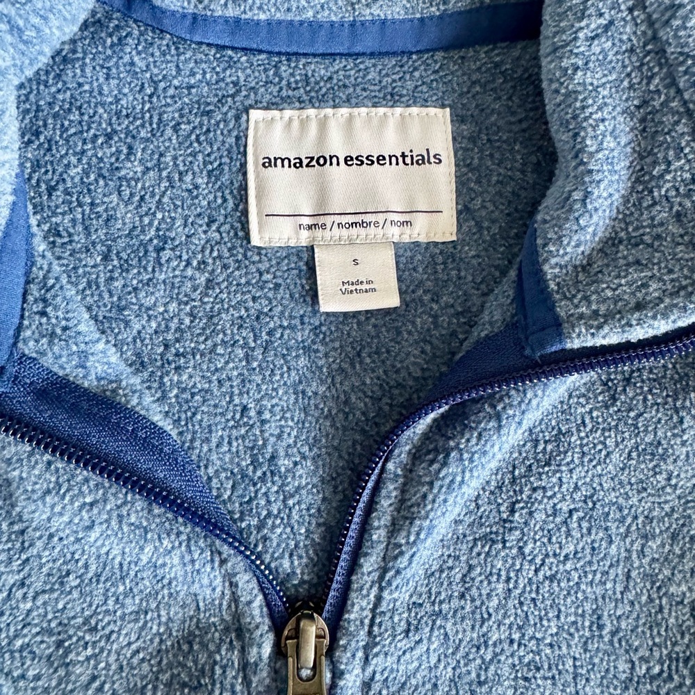 Amazon Essentials Kids' Blue Pullover Sweater - Picture 4 of 4